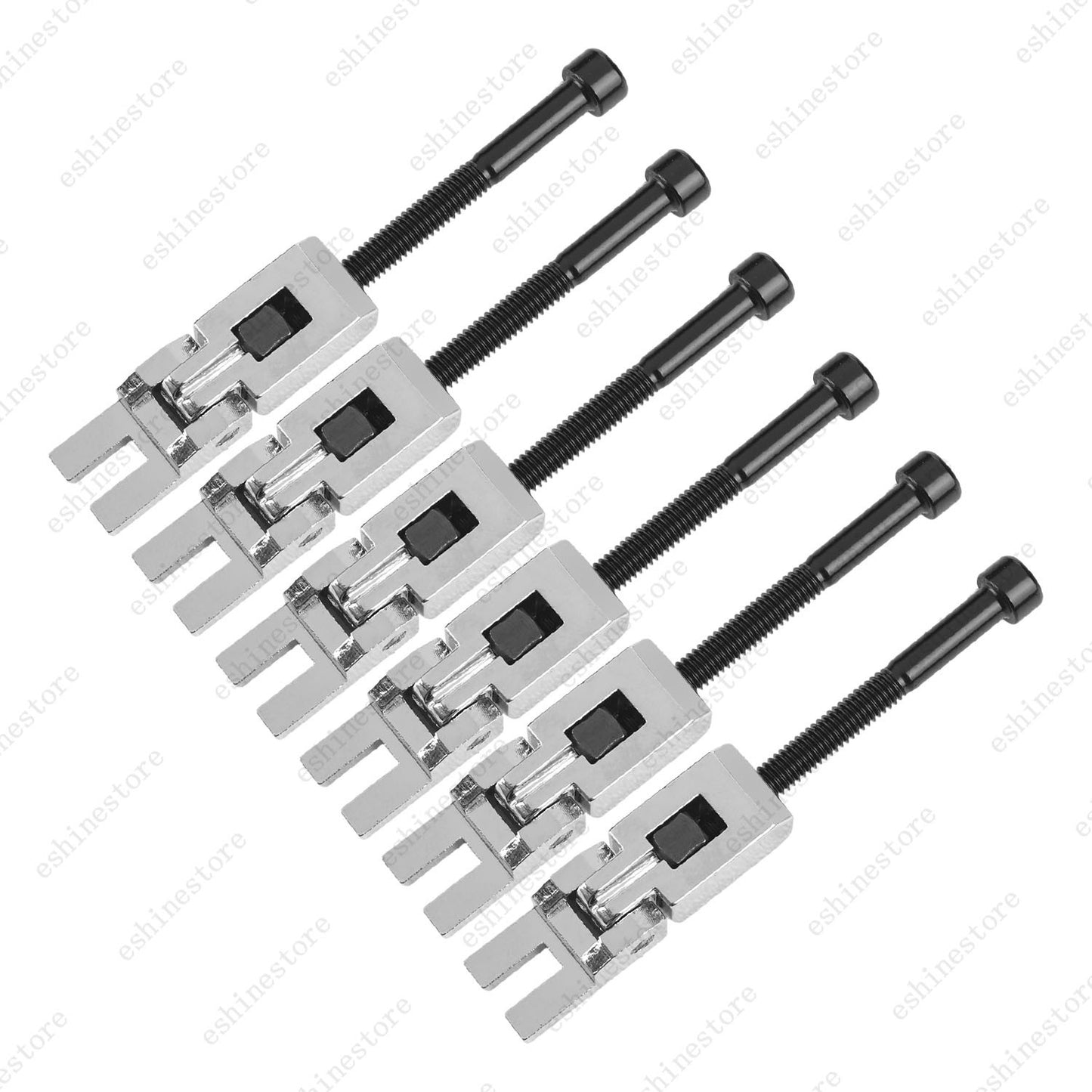Set of 6 Double Locking System Tremolo Locked Saddles for Floyd Rose 3Colors