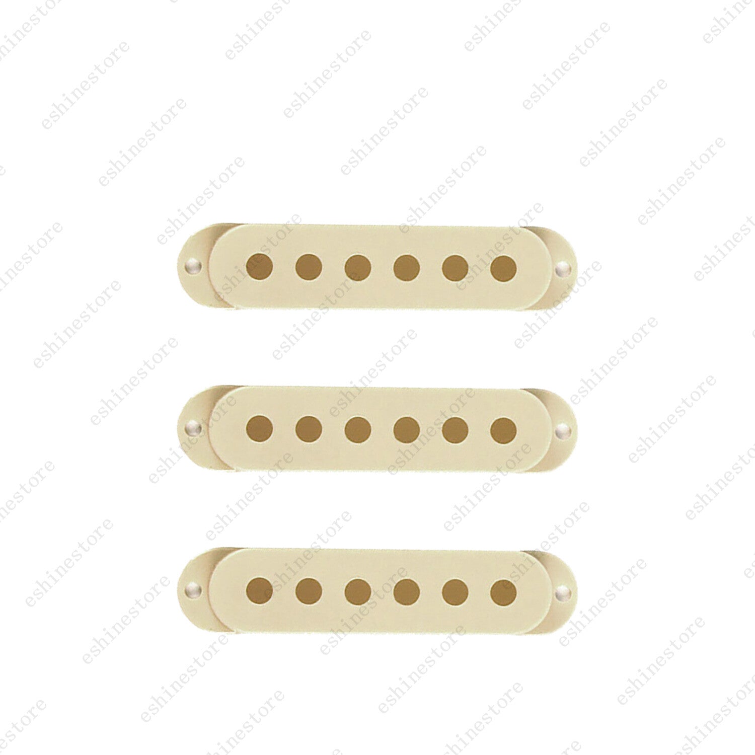 1/2/3Pcs Plastic SSS Single Coil Pickup Covers For Fender SQ Strat multiColors