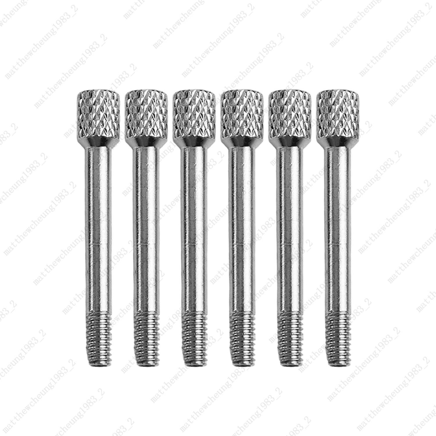 6pcs Guitar Tremolo Bridge Saddle Clamp Lock Screw Without Insert Block 3Colors