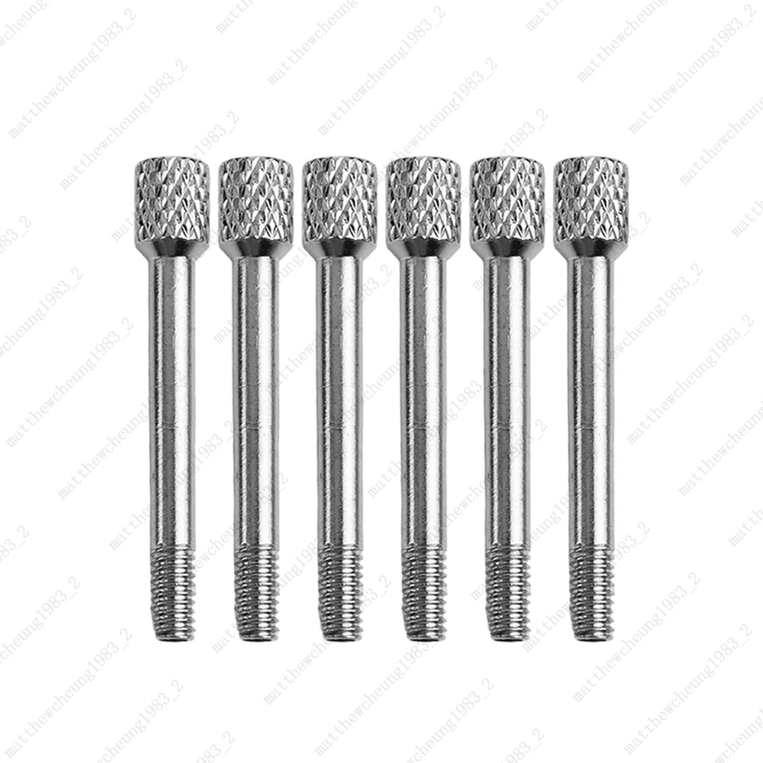 6pcs Guitar Tremolo Bridge Saddle Clamp Lock Screw Without Insert Block 3Colors