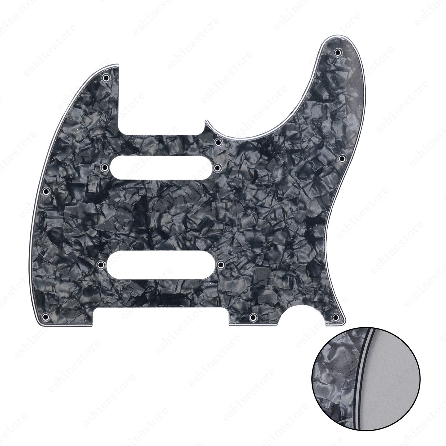Guitar 3 Ply Pickguard Replacement For Nashville Telecaster style Multi Colors