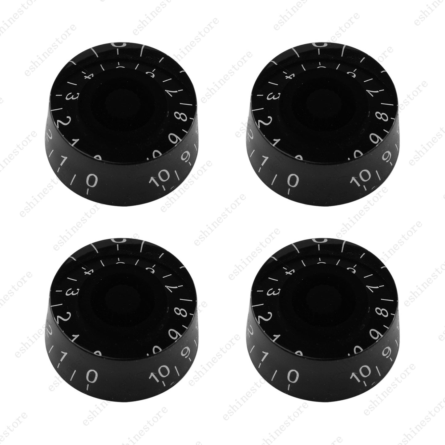 4 Pcs Guitar Control Knobs Speed Dial Knobs Left Hand for Les Paul SG Multicolor