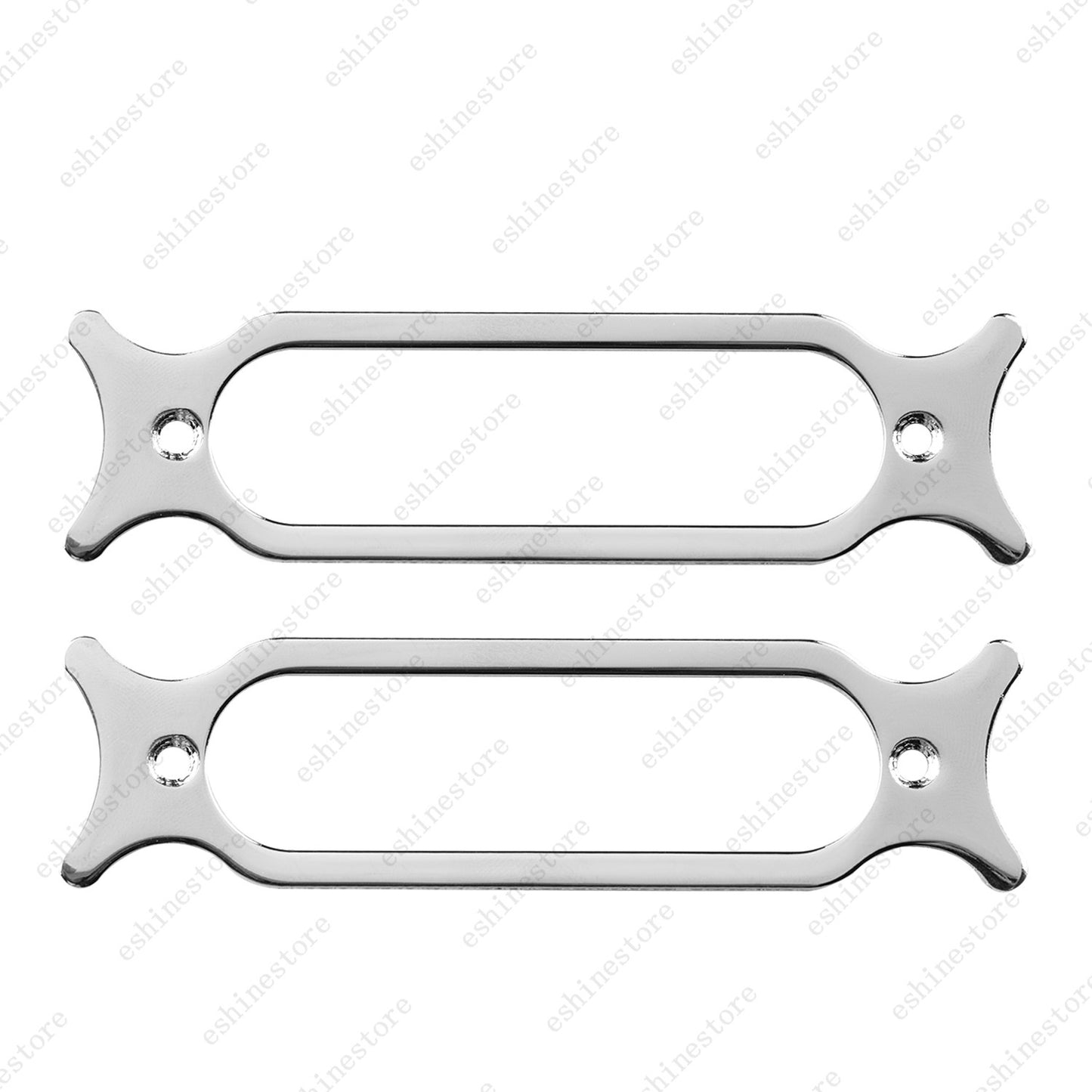 Electric Guitar Single Coil Pickup Plates Holder Bracket Mounting Ring