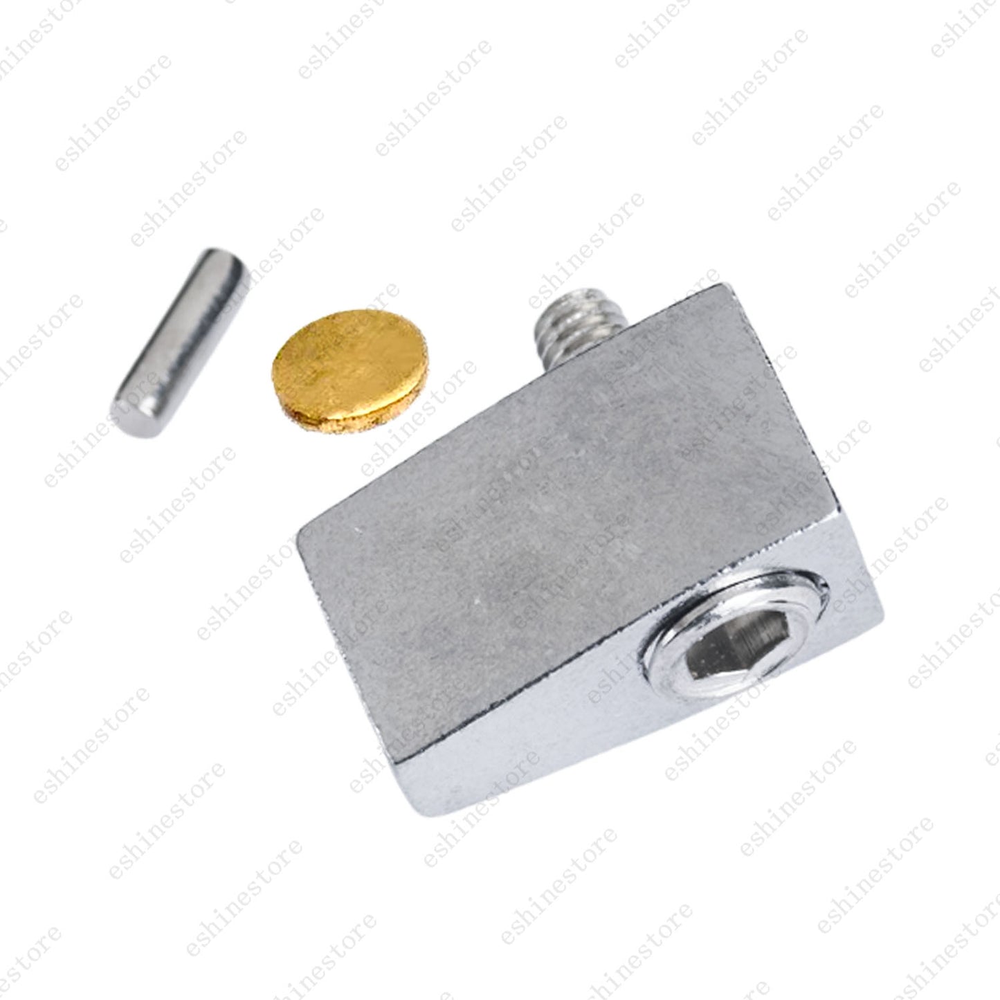1/6Pcs 6-String Brass Headless Electric Guitar Replacement Single String Nut