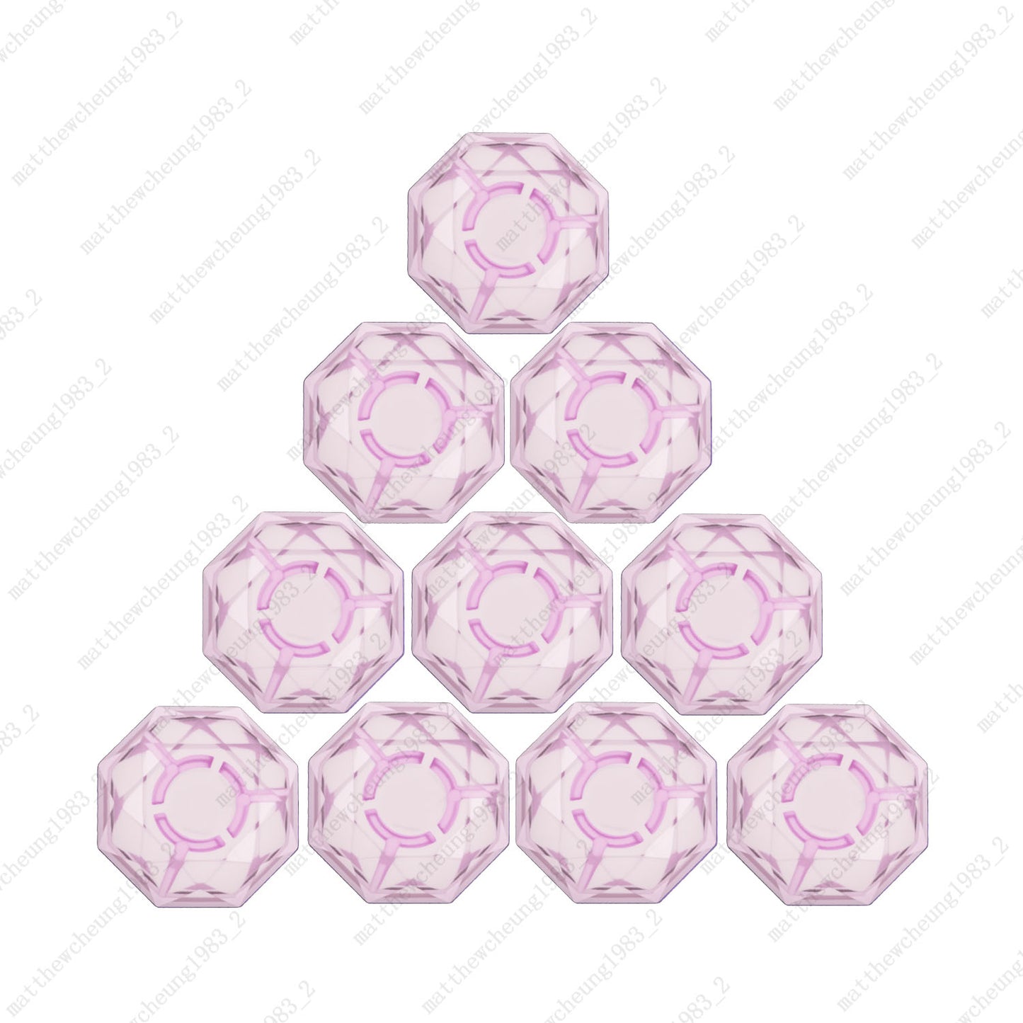 10pcs Guitar Effect Pedal Footswitch Toppers Foot Nail Cap Multicolors Options