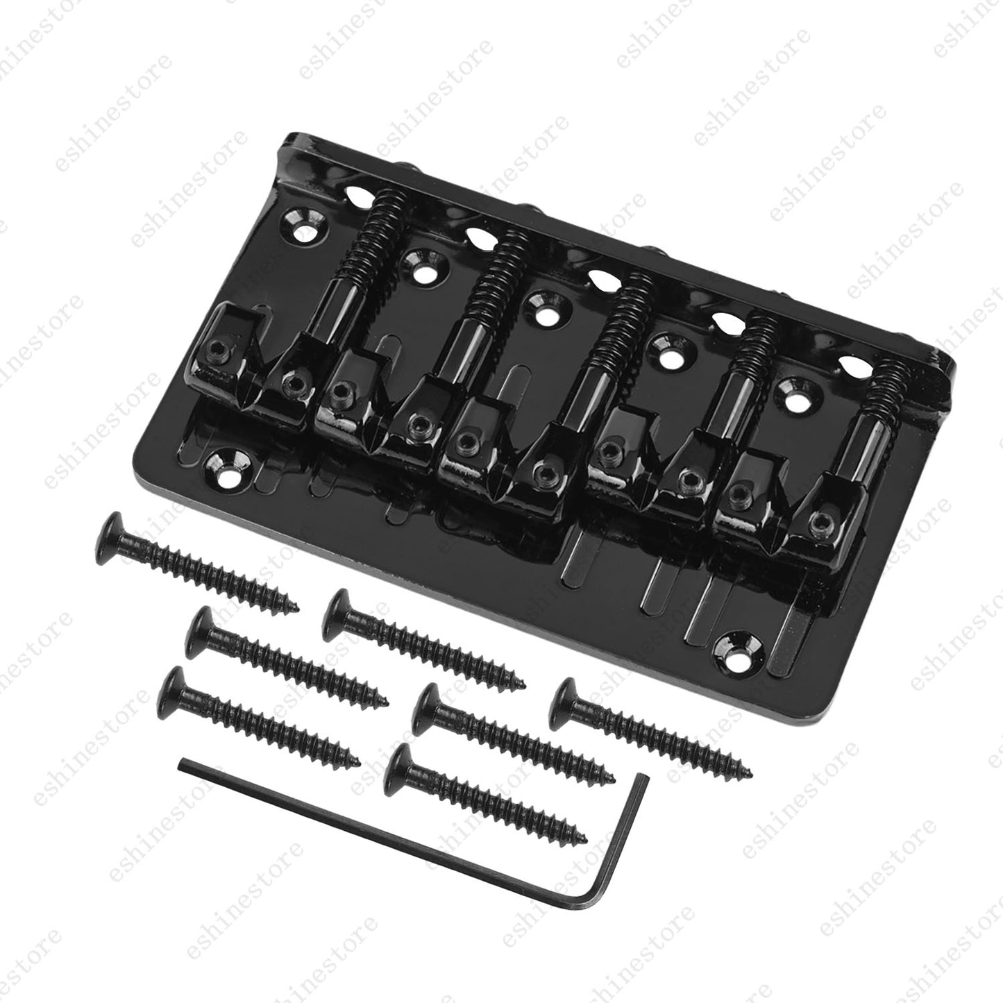5-String Fixed Bridge L-Shaped Saddles for Bass Guitars Replacement in 3Colors