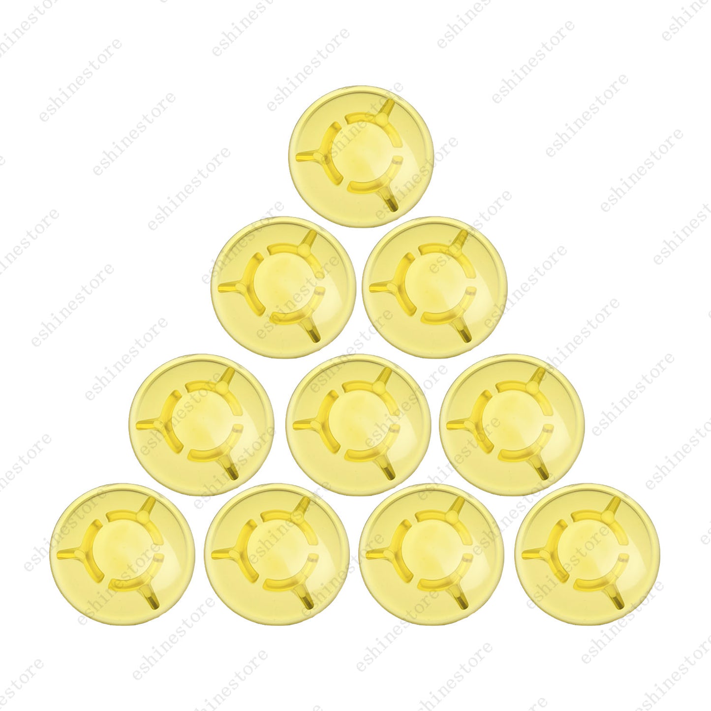 10Pcs Mushroom Shape Guitar Effect Pedal Footswitch Toppers Foot Nail Caps