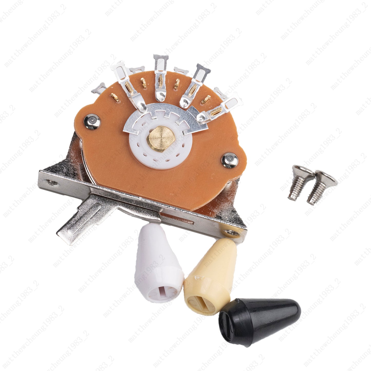 Eletric Guitar 5-Way Switch Pickup Selector Switch for Strat/Tele with 3 Tips