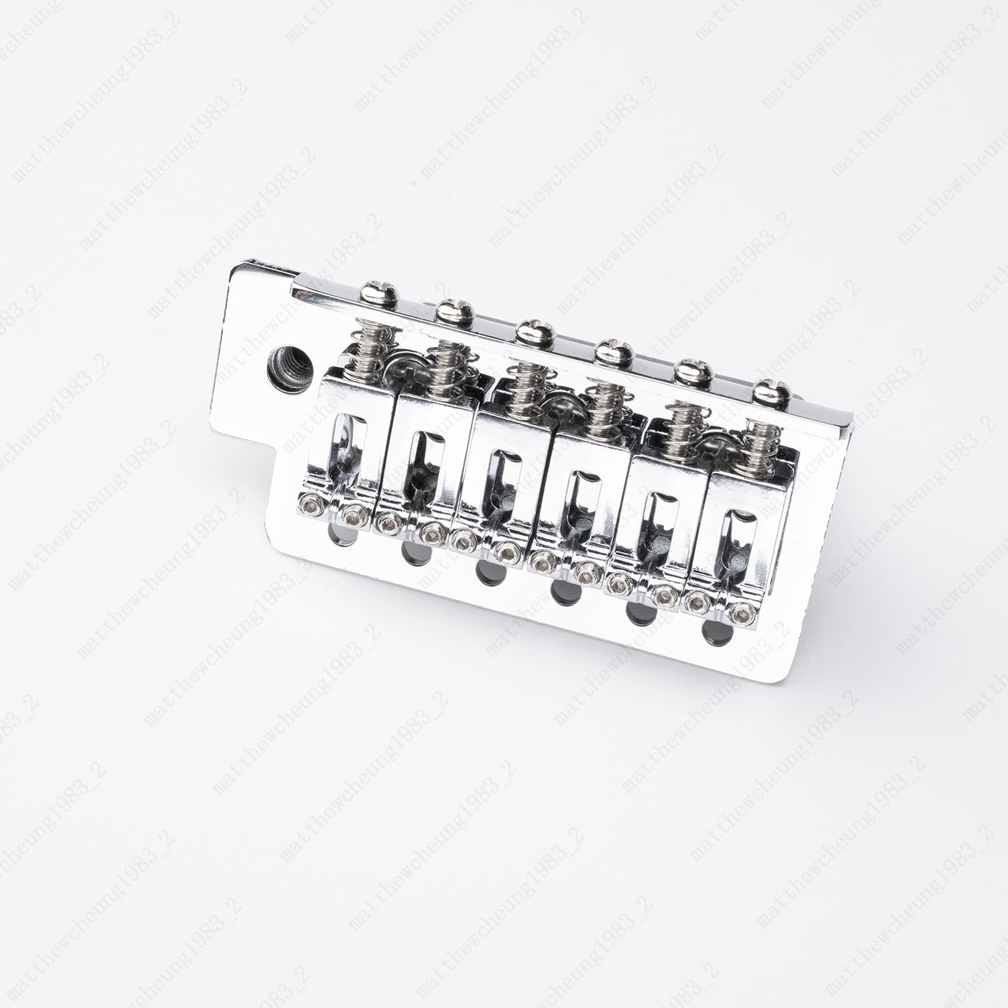 Chrome Tremolo Bridge 6 String Single Locking System for Fender SQ Strat ST