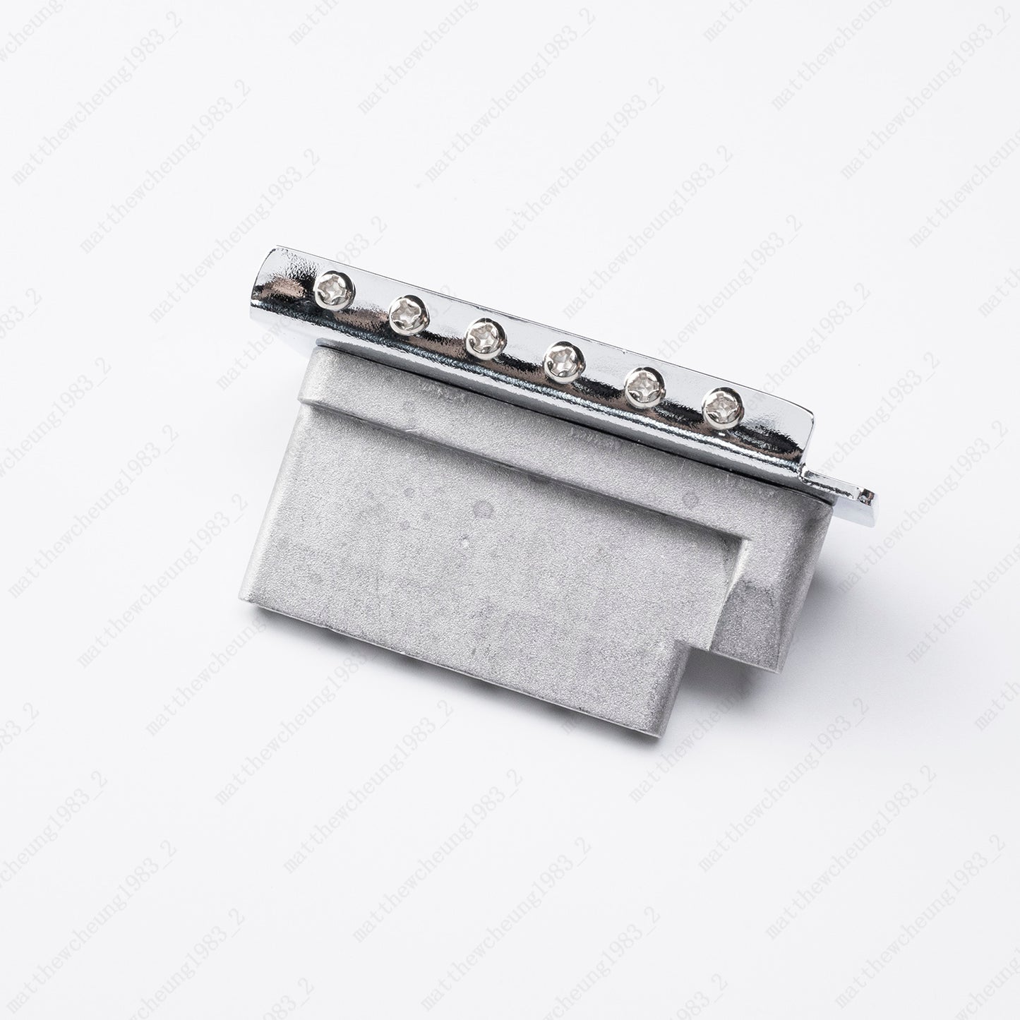 Chrome Tremolo Bridge 6 String Single Locking System for Fender SQ Strat ST