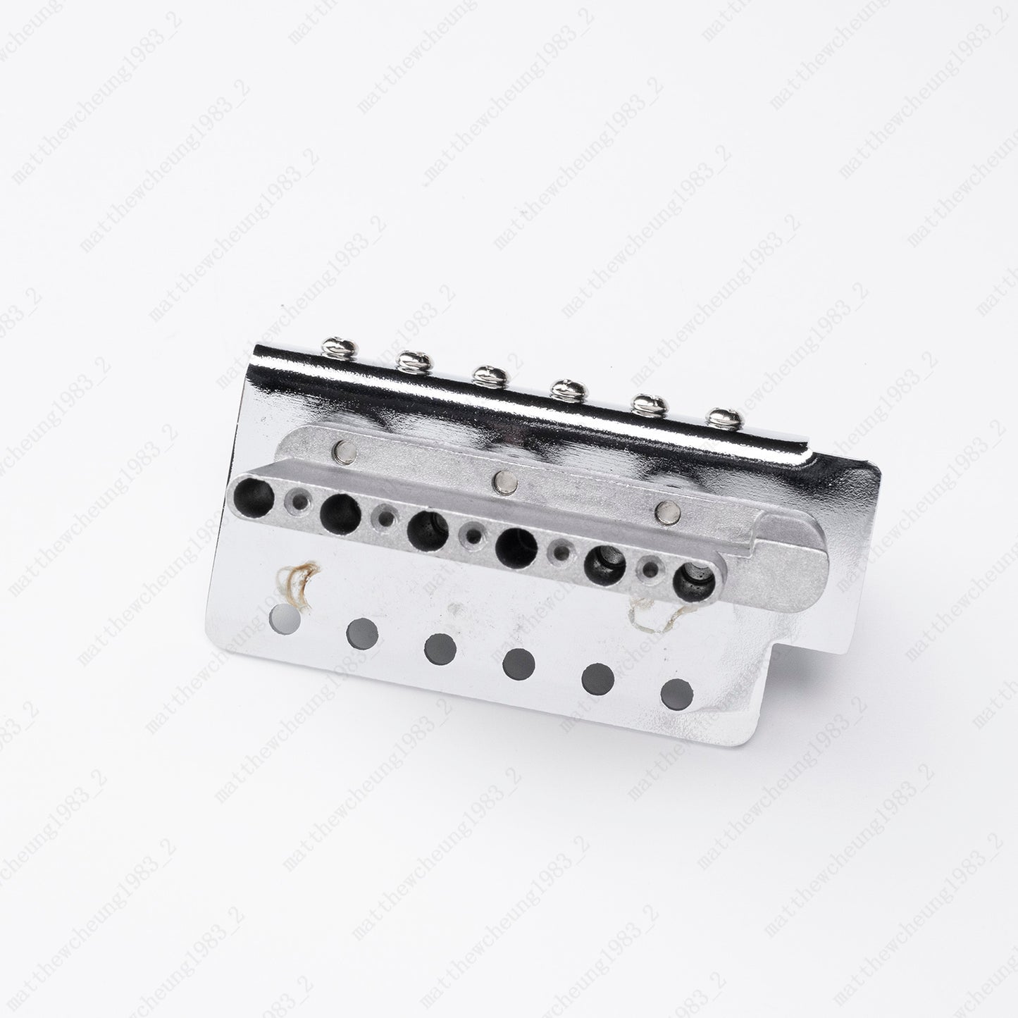 Chrome Tremolo Bridge 6 String Single Locking System for Fender SQ Strat ST