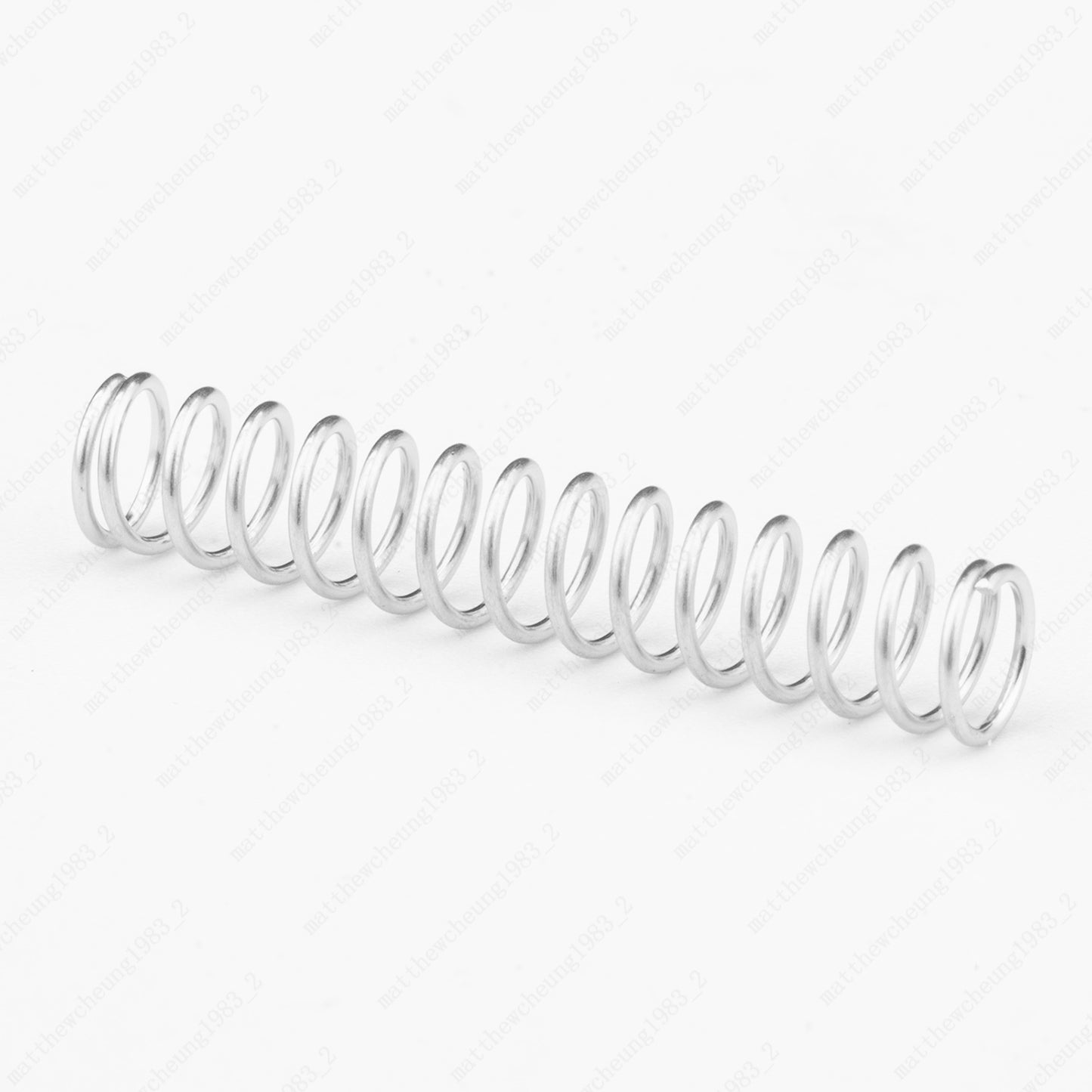 10x Nickel 4.7x25mm Straight Humbucker Pickup Spring adjustment Mounting Springs