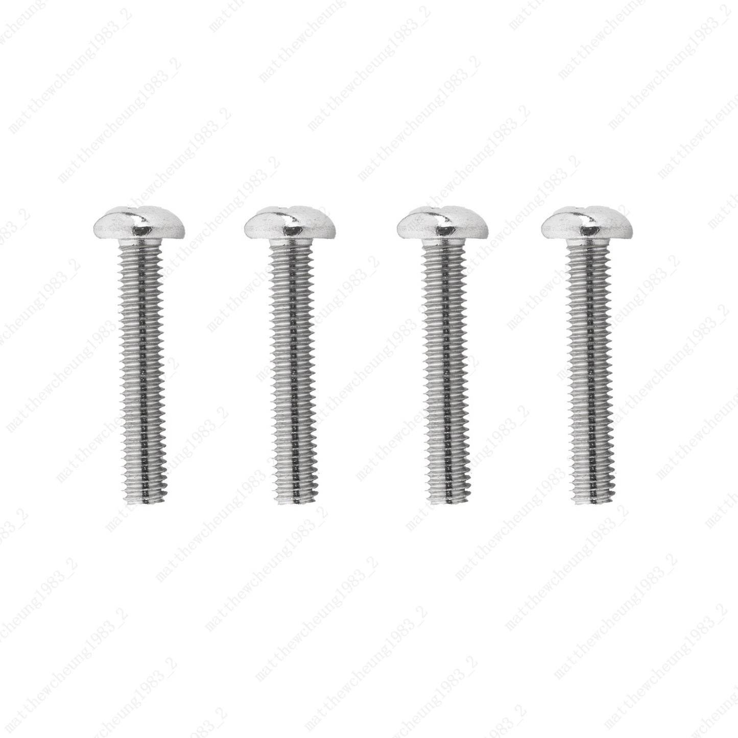 Nickel 3.5x22mm Guitar Bridge Pickup Adjustment Mounting Screws For Tele TL