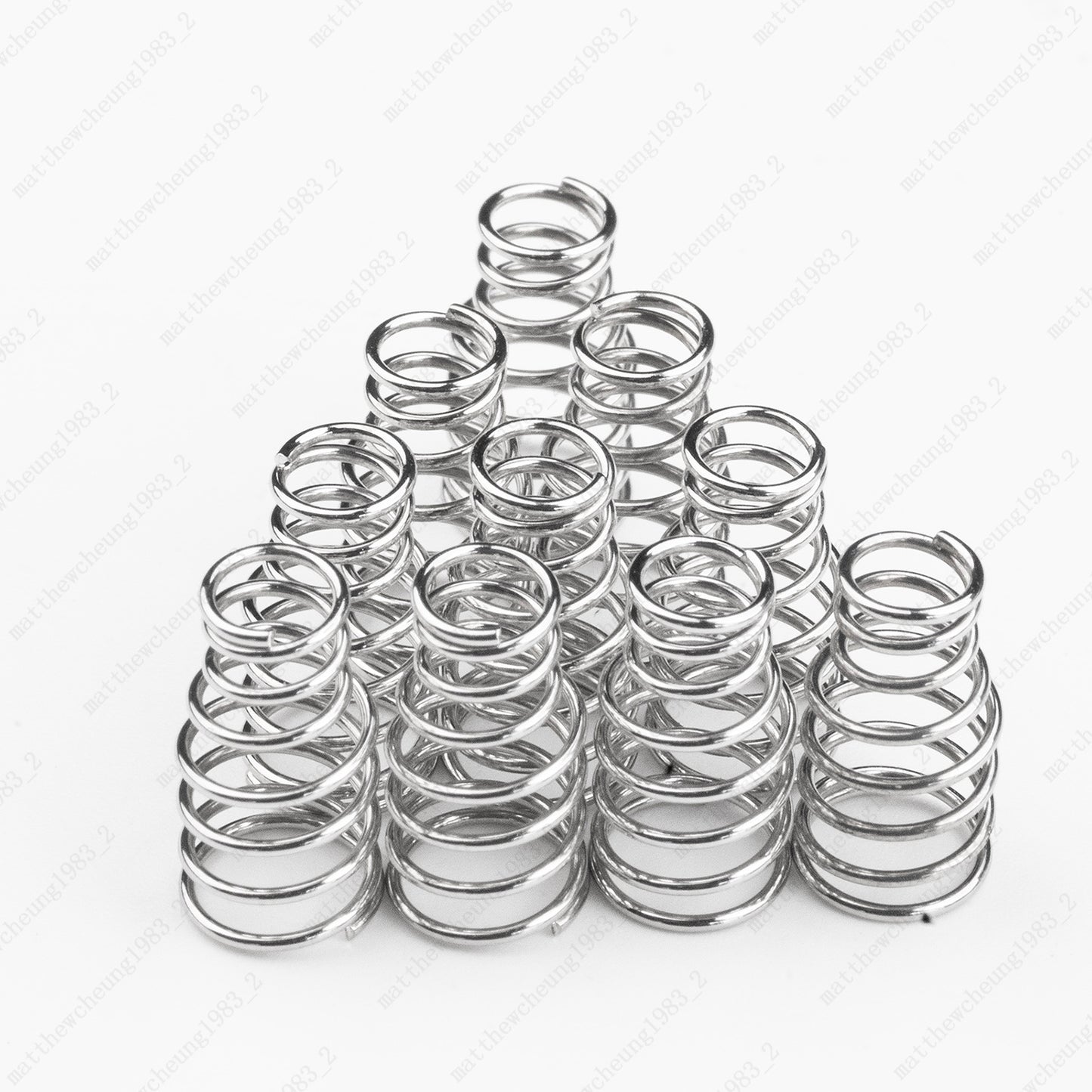 10 Pcs 12x4.5-6.5 Single Coil Pickup Mounting Springs For Fender SQ Strat Tele