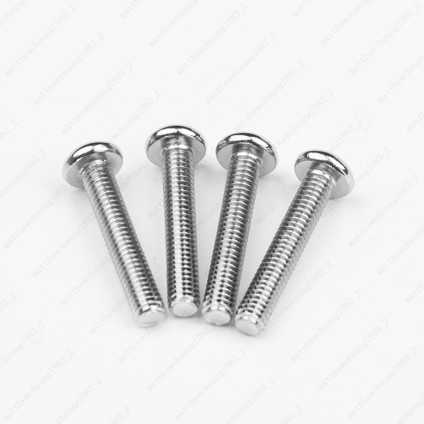 Nickel 3.5x22mm Guitar Bridge Pickup Adjustment Mounting Screws For Tele TL