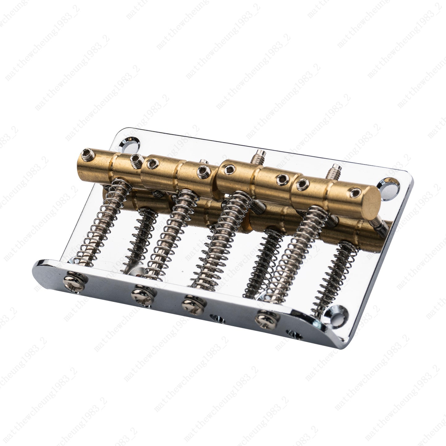 4 String Electric Bass Bridge Brass Saddle For Jazz/Precision Bass Guitar