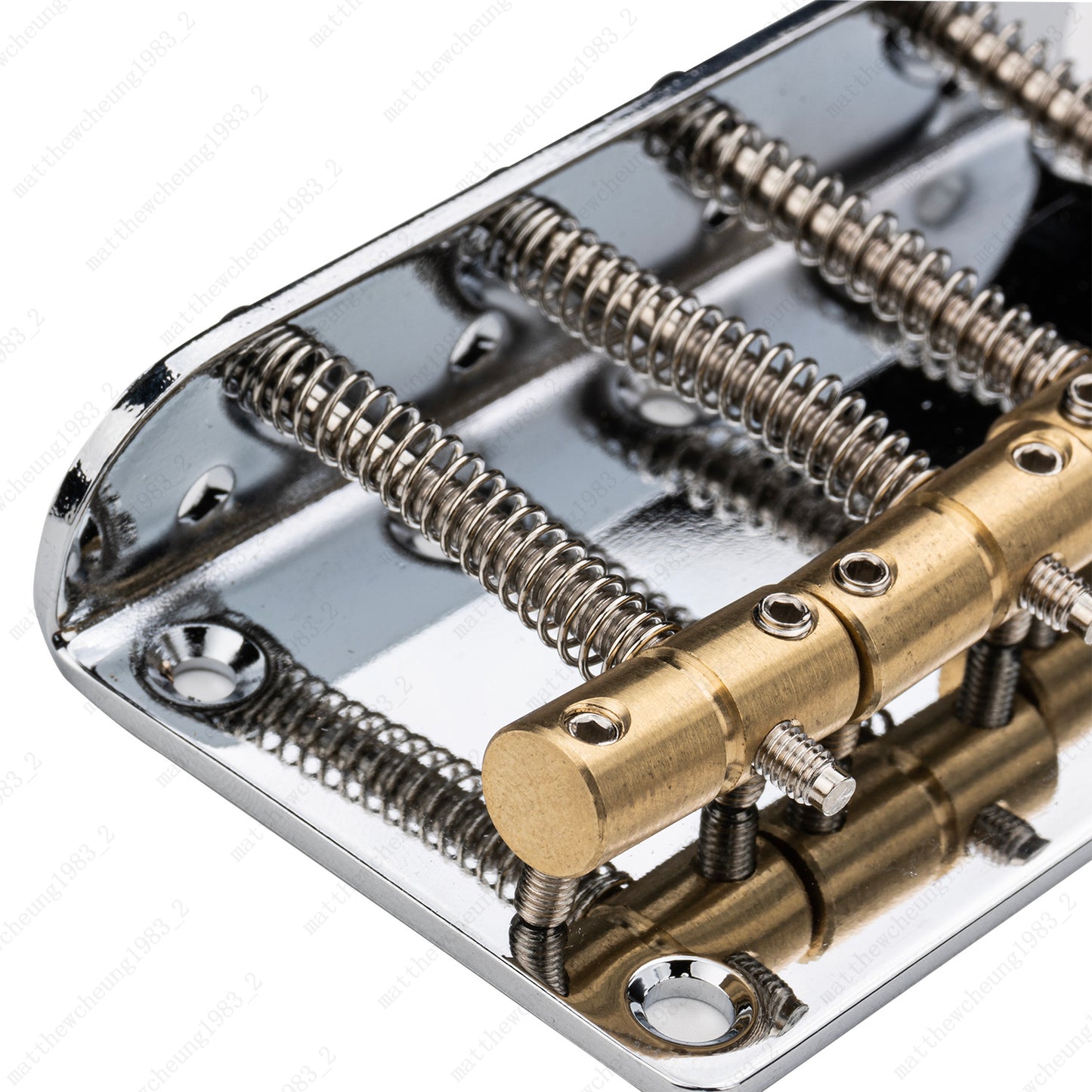 4 String Electric Bass Bridge Brass Saddle For Jazz/Precision Bass Guitar