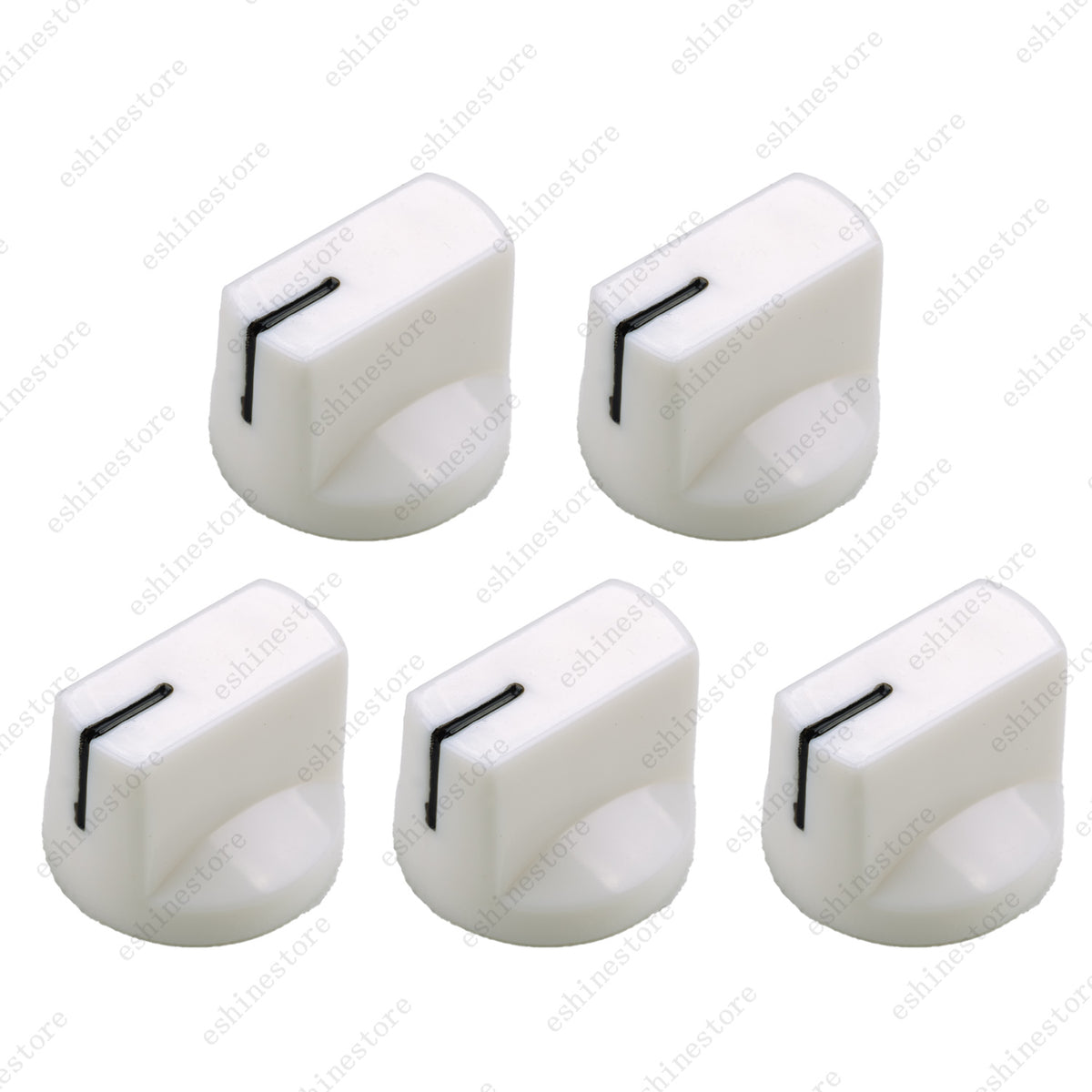 1/5/10Pcs Guitar Flat Flush Head Style Guitar AMP Effect Pedal/Pointer Knobs-6mm
