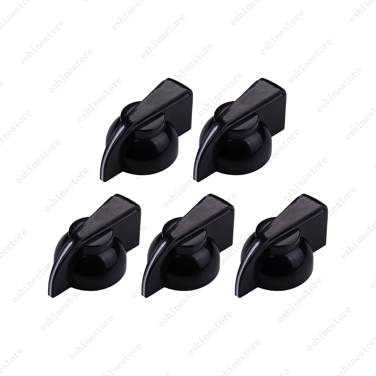 1/5/10 Pcs Guitar Amp Knobs Chicken Head Style Guitar Effect Pedal Knobs 3 Color