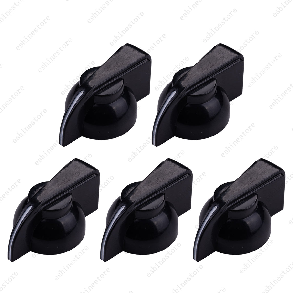 1/5/10 Pcs Guitar Amp Knobs Chicken Head Style Guitar Effect Pedal Knobs 3 Color