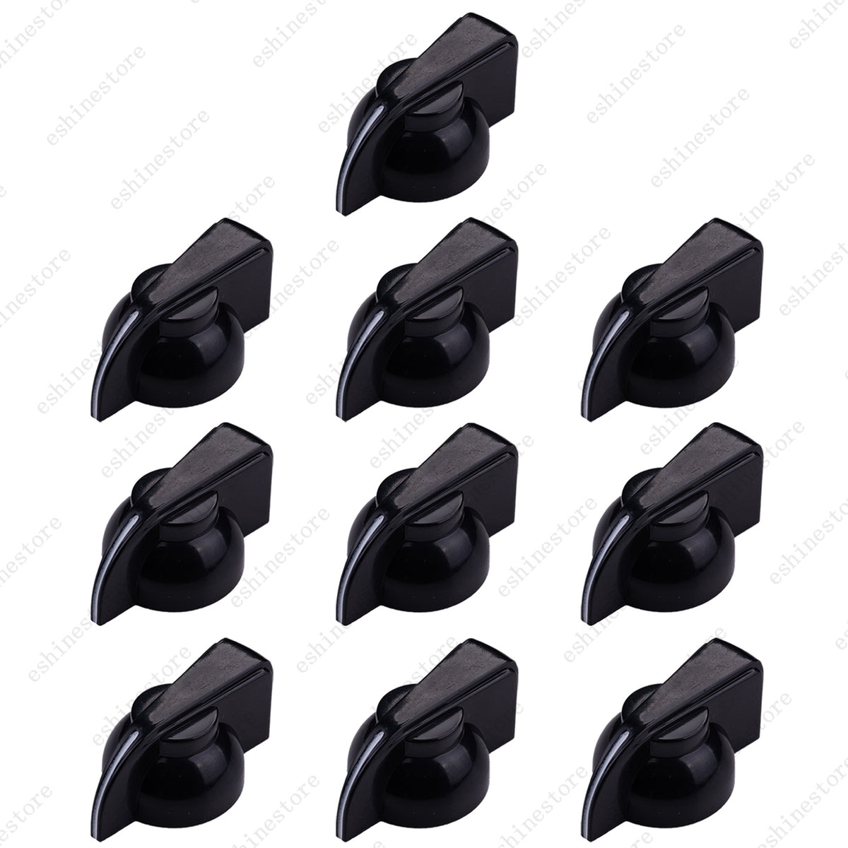 1/5/10 Pcs Guitar Amp Knobs Chicken Head Style Guitar Effect Pedal Knobs 3 Color