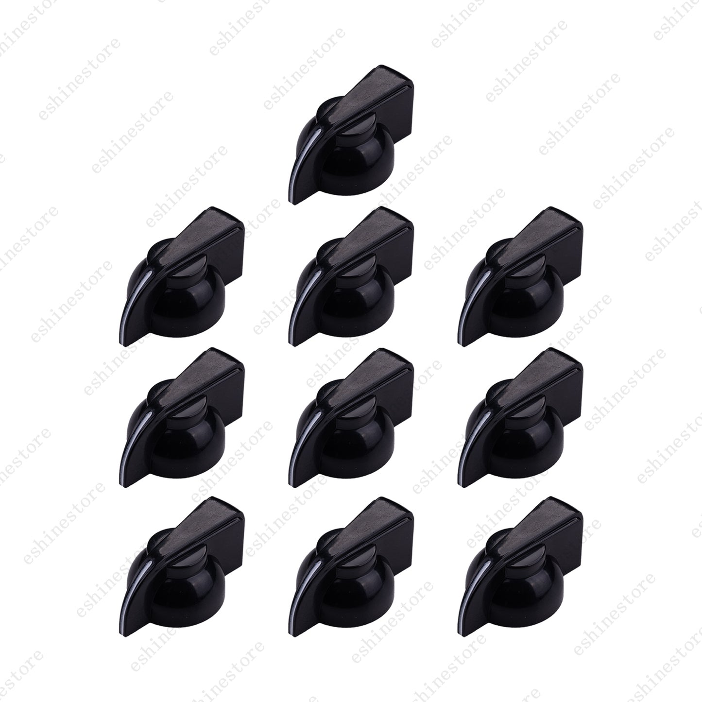 1/5/10 Pcs Guitar Amp Knobs Chicken Head Style Guitar Effect Pedal Knobs 3 Color