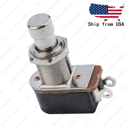 1 Pcs 2-Pin SPST Momentary Push Button Guitar Effect Pedal Foot Switch OFF(ON)