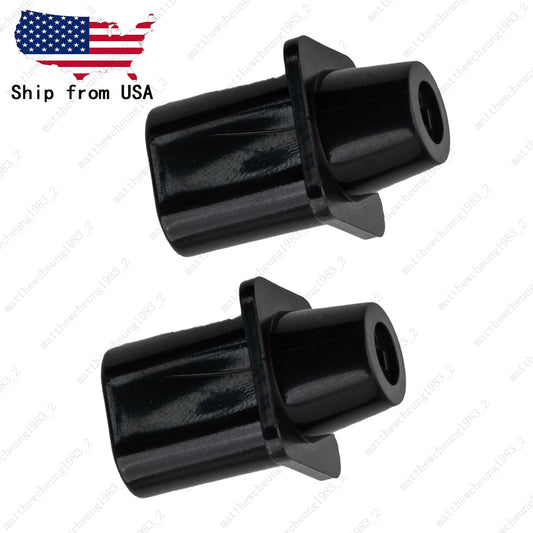 2 Pcs Black Top Hat Switch Tip Pickup 3-5 Way Switch Knob For Tele Telecaster