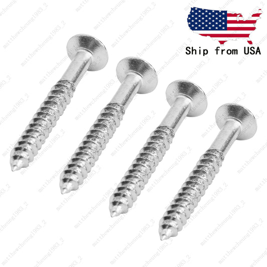 4 Pcs 4*35mm Guitar Tremolo Trem Screws For Strat / Floyd Rose Tremolo Bridge