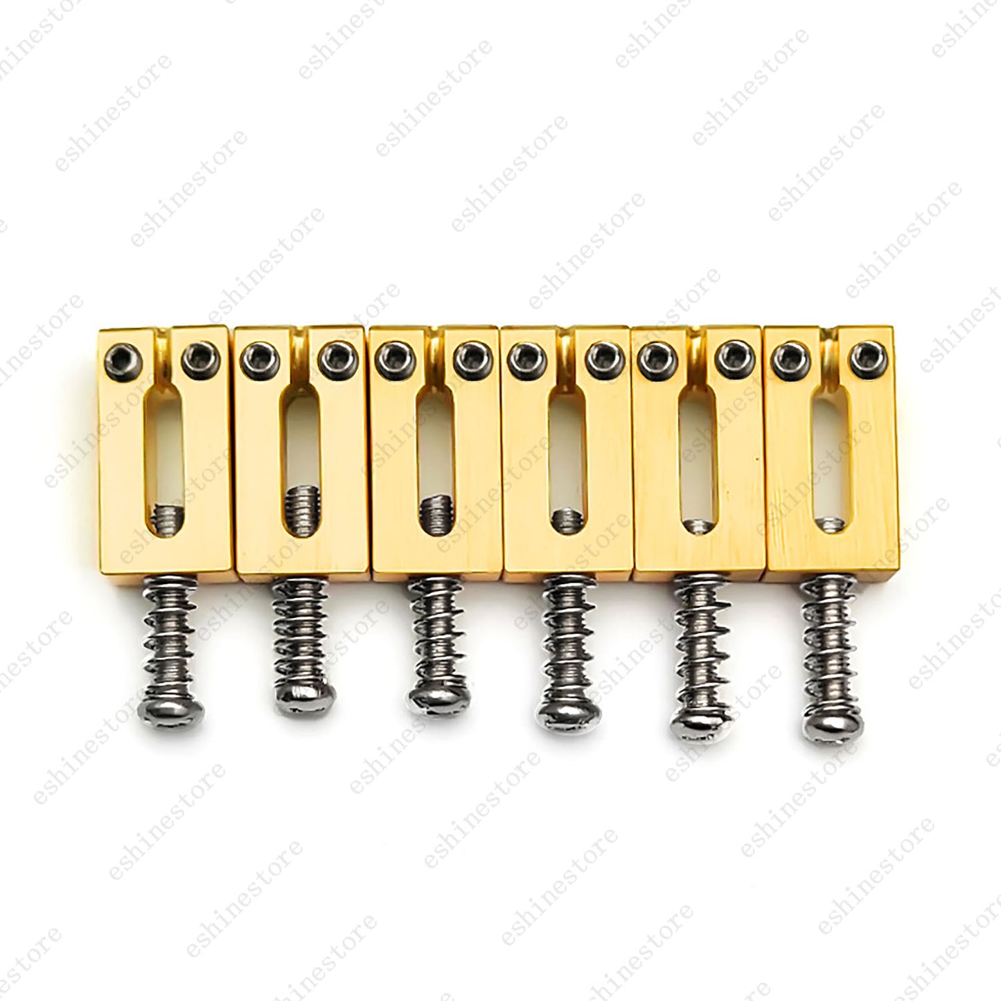 BRASS Guitar Bridge Saddles For Fender Stratocaster Telecaster 10.8/10.5MM
