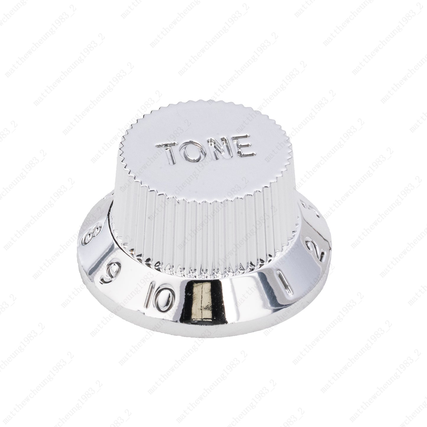 Chrome Silver ST Style Electric Guitar Knobs Volume Tone Knobs for Stratocaster