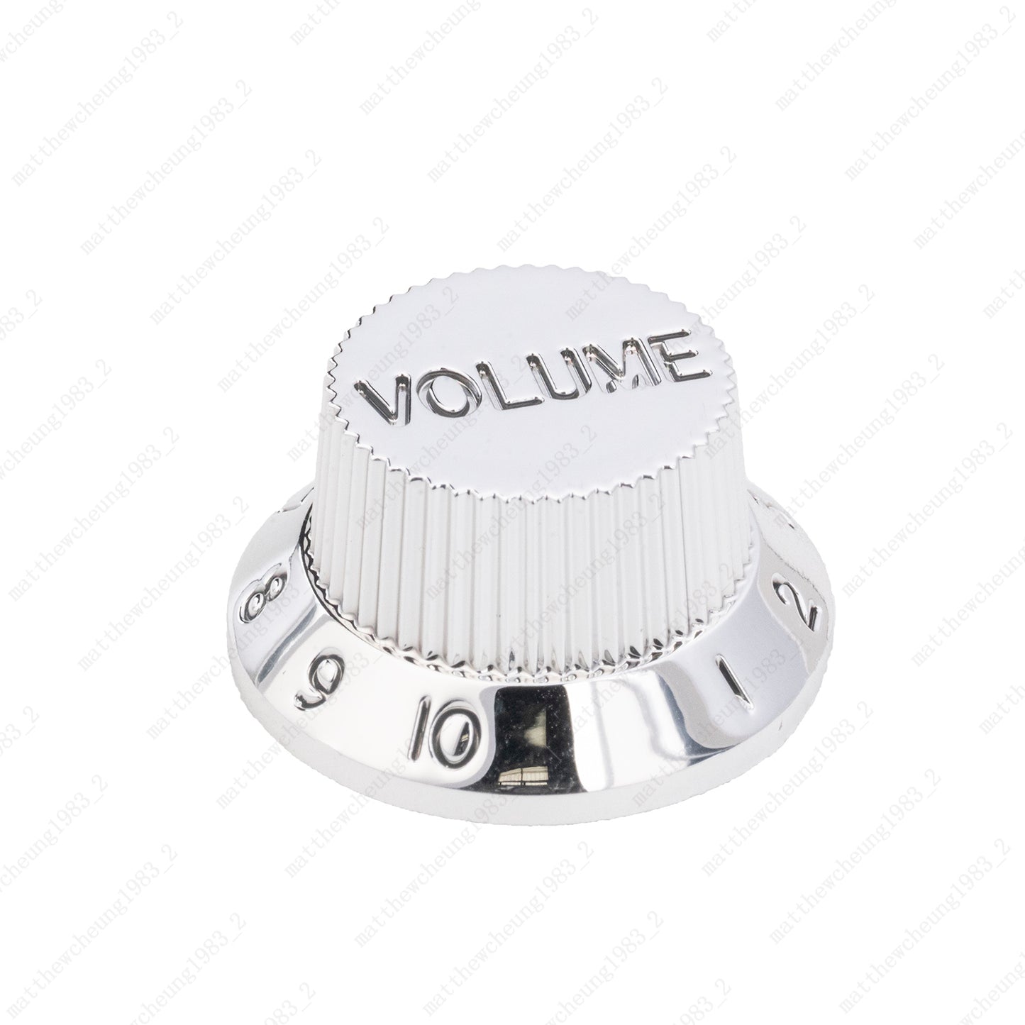 Chrome Silver ST Style Electric Guitar Knobs Volume Tone Knobs for Stratocaster