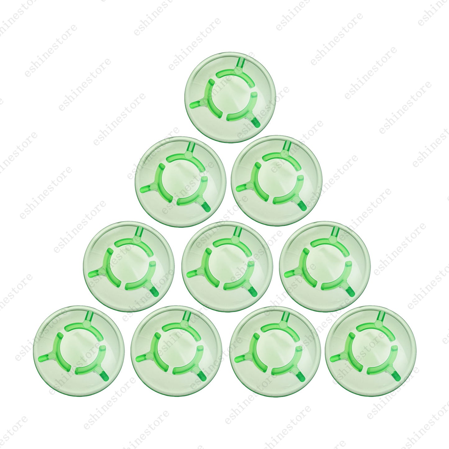 10Pcs Mushroom Shape Guitar Effect Pedal Footswitch Toppers Foot Nail Caps