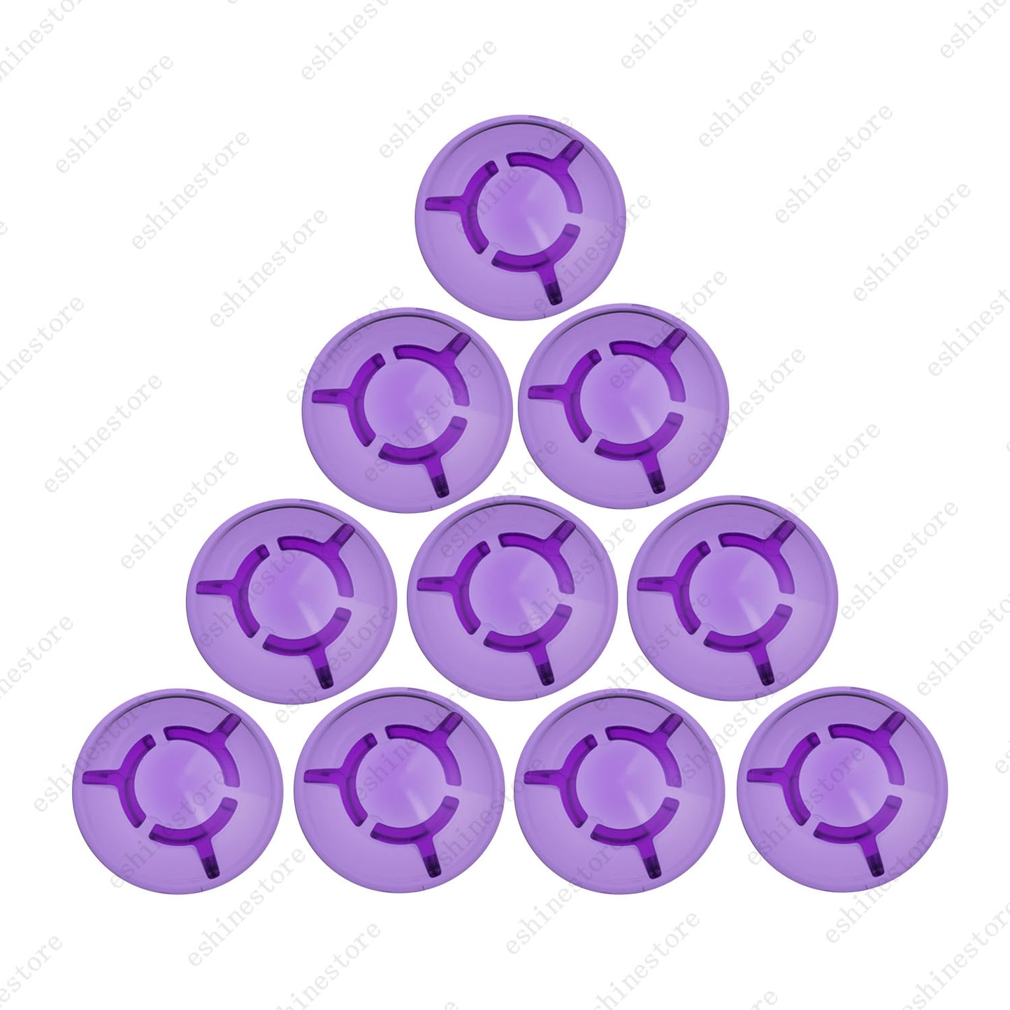 10Pcs Mushroom Shape Guitar Effect Pedal Footswitch Toppers Foot Nail Caps