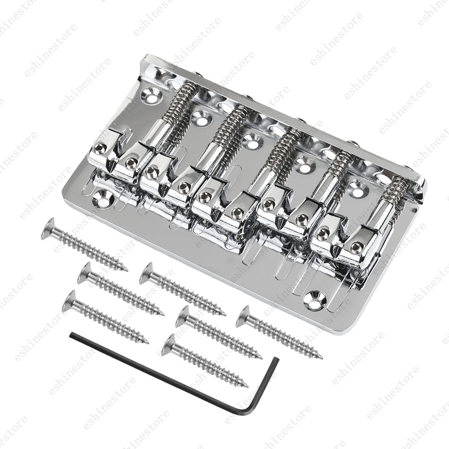 5-String Fixed Bridge L-Shaped Saddles for Bass Guitars Replacement in 3Colors