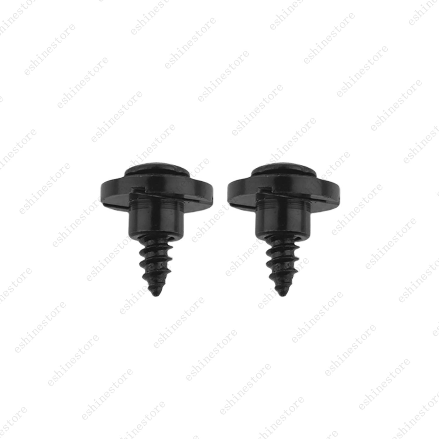 2Pcs Low Round Guitar String Guide Trees Retainer with Screws for Strat Tele